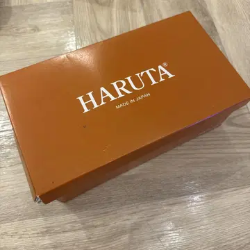 하자품 가죽 HARUTA 블랙 로퍼