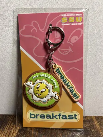 Mrs.GREENAPPLElandmarkbreakfast 러버 키링