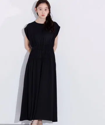 개더 디자인 원피스