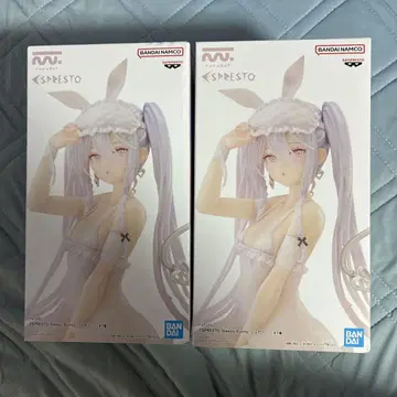 rurudo ESPRESTO SleepyBunny 슈가 피규어 2개