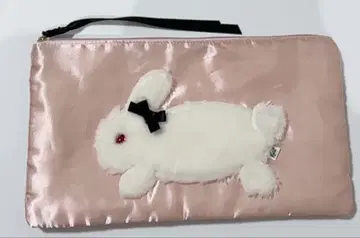 Katie 새틴 토끼 클러치