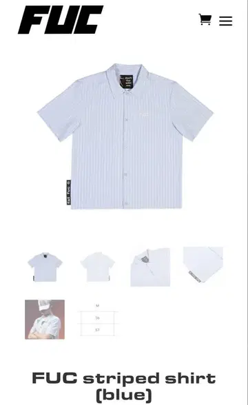 FUC striped shirts