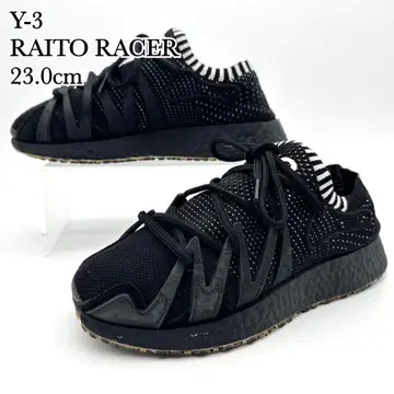 Y-3 라이트 레이서 블랙 화이트 니트