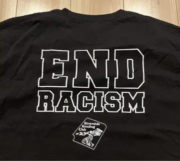 END RACISM x riverside reading club 티셔츠