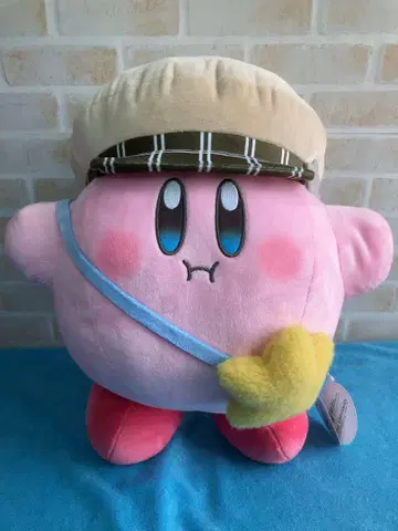 커비 써니데이 BIG 봉제인형 즐거운 외출(커비)