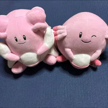 포켓몬스터 모후굿토 봉제인형 해피너스 럭키 2세트