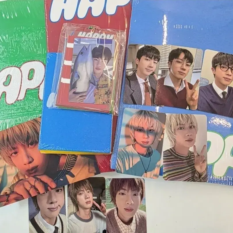 BTS Bts Jin HAPPY Album Set (sealed, pre-order benefit) on