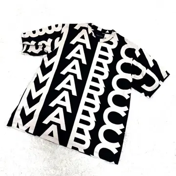 MARCJACOBS 모노그램 T셔츠 오버 사이즈