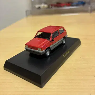 교쇼 1/64 Fiat Panda 카드 포함