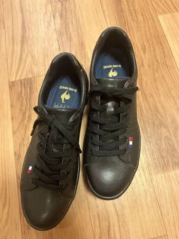 le coq sportif Mix Cushion 블랙 스니커즈
