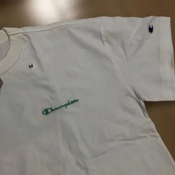 Champion 티셔츠 M 사이즈 로고 프린트