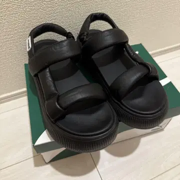 PUMA 푸마 Suede Mayu Summer Wns 블랙 샌들