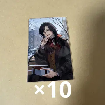 셰린 버건디 노스탤지어 컬렉션 카드 x 10