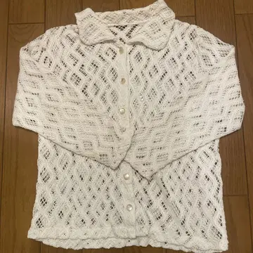 vintage 크로셰 가디건
