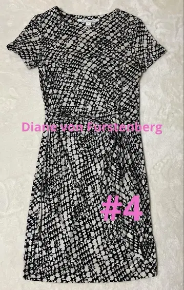 DVF 원피스 실크 사이즈 4