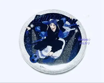 블루 록 미카게 레오 나이트 축구 캔뱃지 레어 글리터