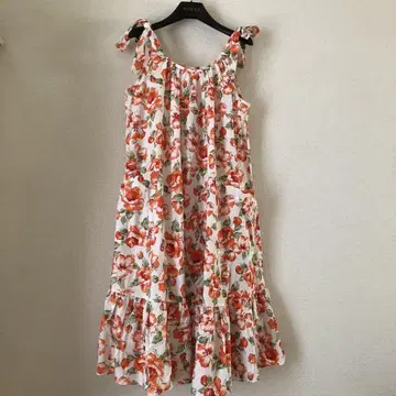 tunic 카모이 요코 꽃무늬 원피스 룸웨어 빈티지 일본제
