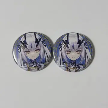 FGO Fes. 2025 캔뱃지 멜뤼진 2개