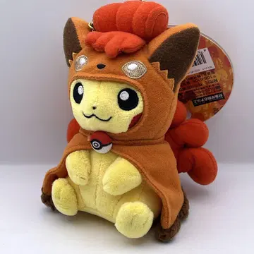 레어 택 포함 포켓몬 센터 판초를 입은 피카츄 로콘 삿포로 한정판