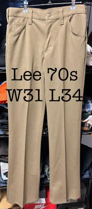 Lee 70년대 슬랙스 W31 L34 플레어 아메카지 42 탈론