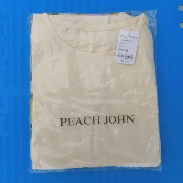 PEACH JOHN 굿 슬리피 반팔 파자마 레몬 미개봉품