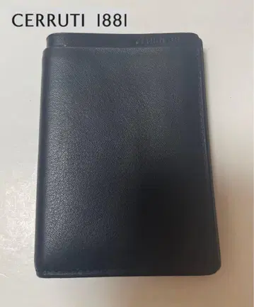 [미사용품] CERRUTI1881 가죽 지폐 지갑 카드 케이스 명함 지갑