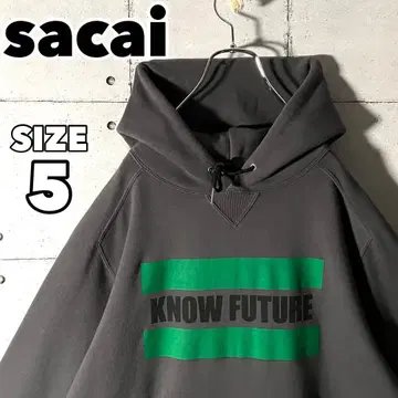 [귀한 레어] 사카이 sacai 노우 퓨처 후드 맨투맨 XL (24ss)