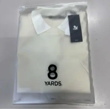 8 YARDS. 화이트 피케 셔츠