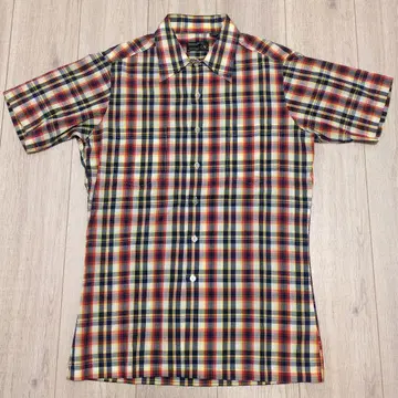 70년대~80년대 JC Penny 체크 셔츠 빈티지