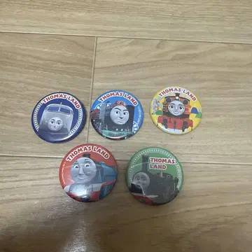 토마스랜드 캔뱃지 5개 세트