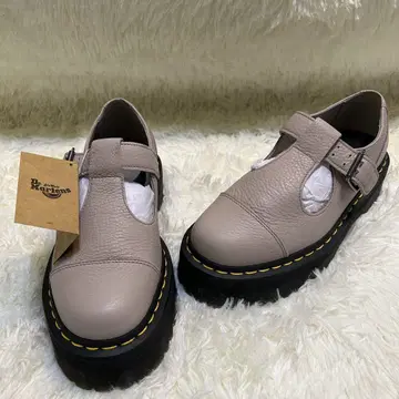 [새상품] 닥터마틴 통굽 베산 더스티 핑크 UK5 24cm