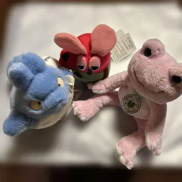 봉제 인형 3종 세트