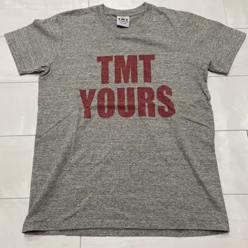 미사용 새상품 T.M.T. TMT YOURS BIG3 그레이 셔츠