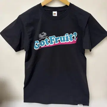 미사용 새상품 FRUIT OF THE LOOM 블랙 S 사이즈 티셔츠