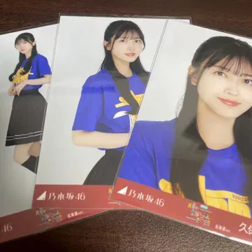 쿠보 시오리 노기자카46 티셔츠 홋카이도 ver. 브로마이드 3종 컴플
