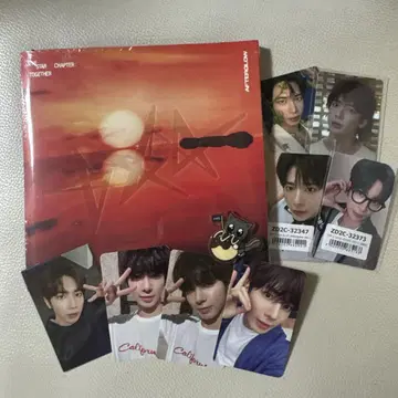 txt 태현 together afterglow 앨범
