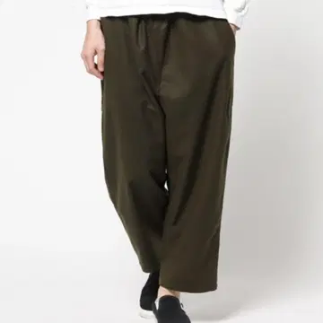 SHIPS JET BLUE T/W 가우초 팬츠 올리브 S 사이즈