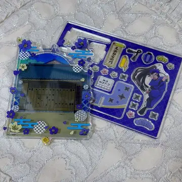 닌타마 란타로 오하마 칸에몽 아크릴 데코 프레임 아크릴 스탠드