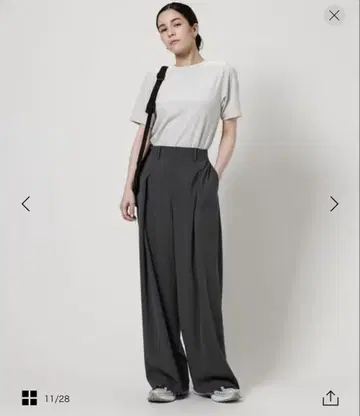 BEAUTY&YOUTH UNITED ARROWS 턱 와이드 팬츠
