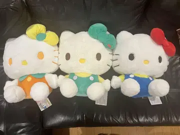 헬로키티 봉제 인형 세트