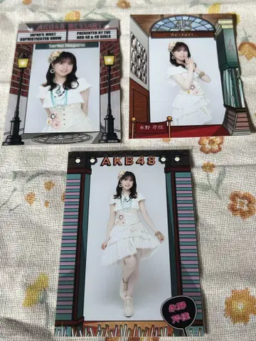 AKB48 다이마루 도쿄 의상전 브로마이드 나가노 세리카 컴프