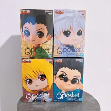 헌터헌터 Qposket 4종 세트 피규어