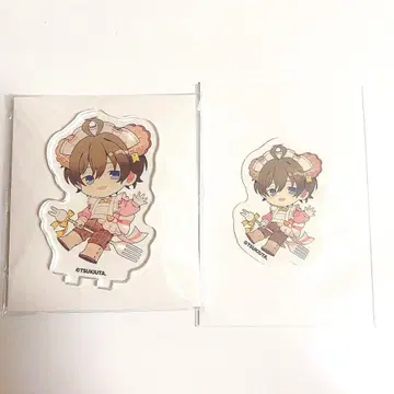 츠키우타 애니카페 DECOTTO 아크릴 스탠드 스티커 나가츠키 요루 요루