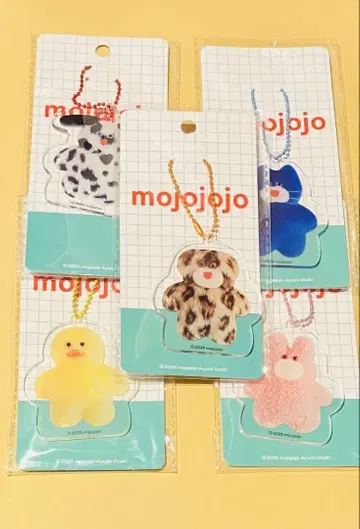 mojojojo 아크릴 키링 4종