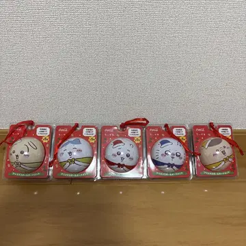 치이카와 크리스마스 볼 오너먼트 5개 세트
