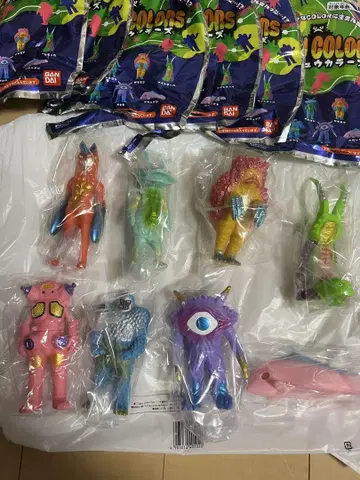 돈키 한정 KAIJU COLORS 카이주 컬러즈 풀 컴프 8세트