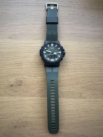 CASIO PRO TREK PRW-61Y 카키 프로트렉