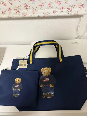 랄프 로렌 토트백 파우치 포함