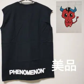 페노메논 PHENOMENON 탱크탑 새상품급 블랙 L