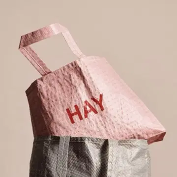 미사용 새상품 정품 HAY 헤이 CANDY MONO BAG M 핑크